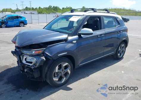 2021 Hyundai Venue Denim из США, поврежденный, VIN KMHRC8A34MU116088